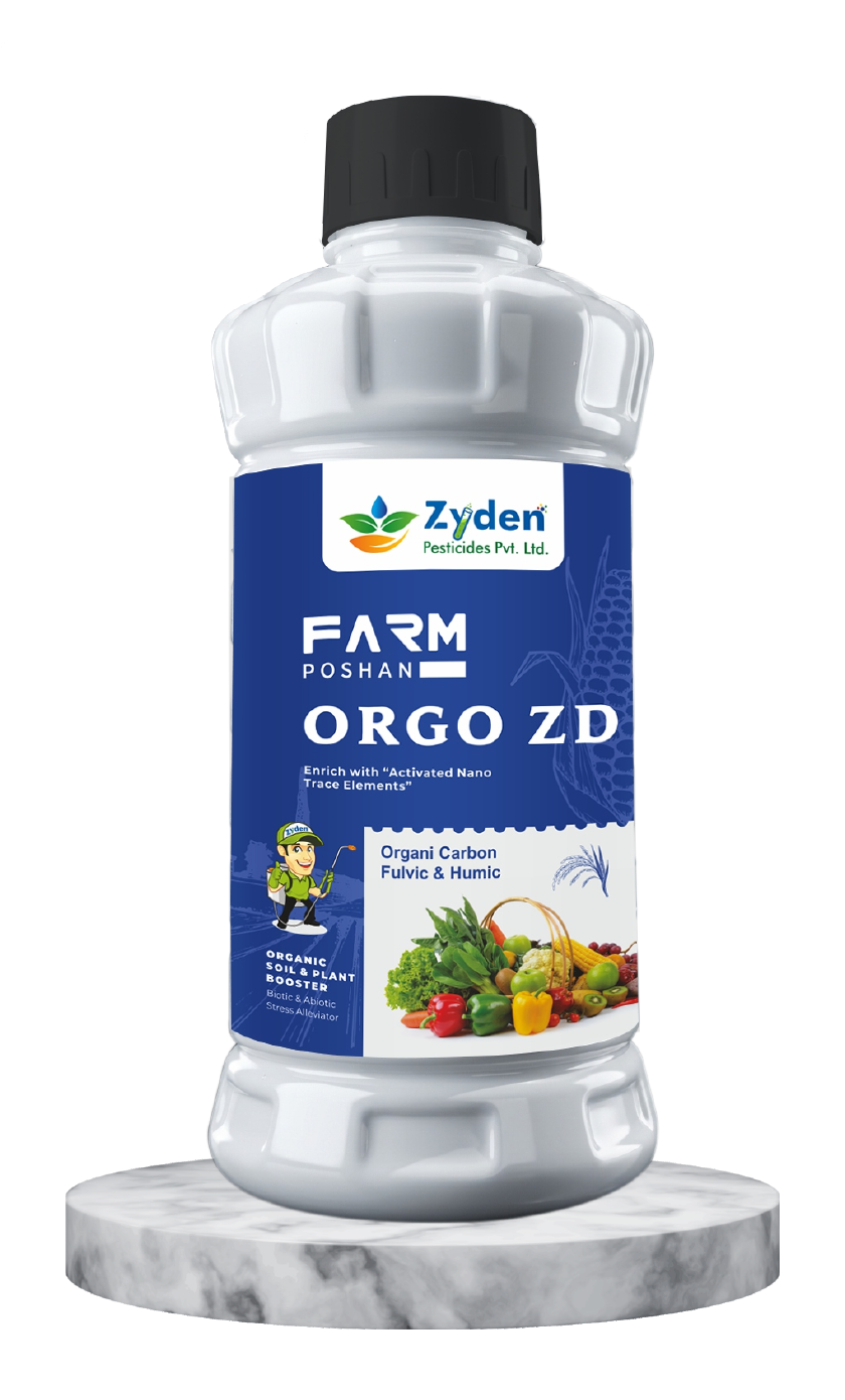 ZYDEN ORGO ZD Bio-Stimulants packaging
