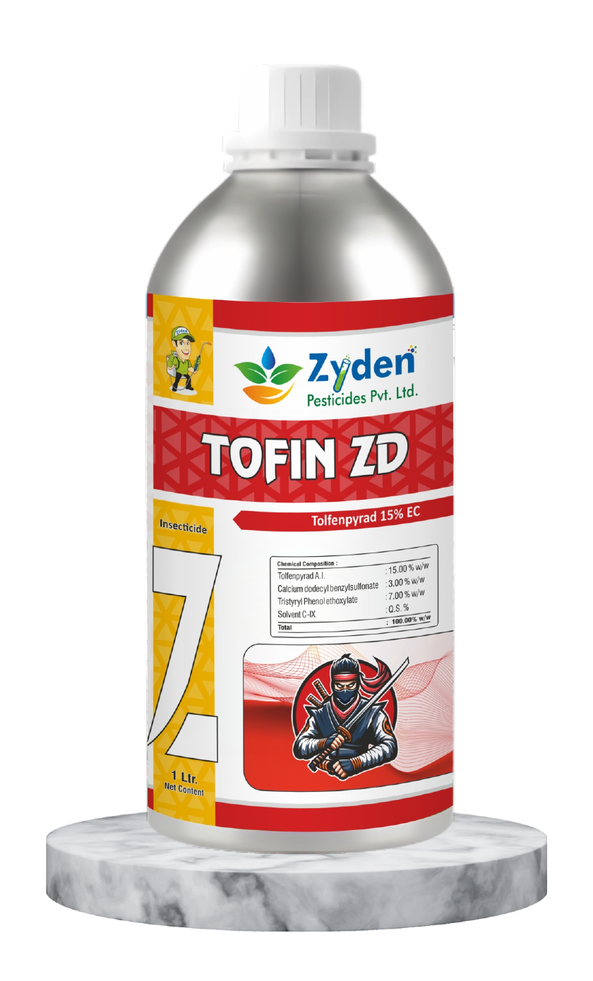 ZYDEN TOFIN ZD Insecticides packaging